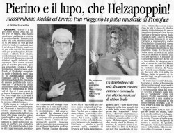 Massimiliano Medda Pierino E Il Lupo 2 Anno (2004)